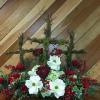 Christmas crosses perfect for a church. 4 ft x 32 ht
$300